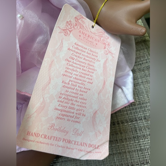 RARE AA American Classics Collection for Cracker Barrel porcelain  girl doll - Picture 2 of 4